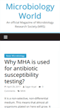 Mobile Screenshot of microbiologyworld.com